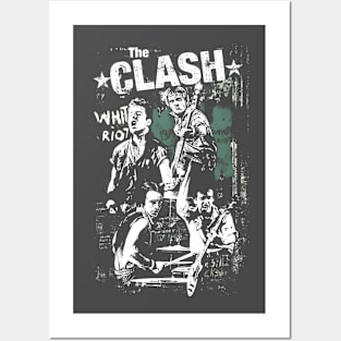 THE CLASH - TYPOGRAPHY CONCERT Posters and Art